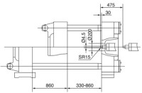 NHTX1250  High Quality SERVO energy Saving For 12500 ton Plastic Injection Molding Machine