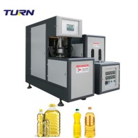 Semi- automatic pet plastic bottle blowing blow moulding machine factory price PET bottle blow moulding