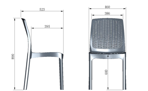 Outdoor furniture dining chairs rattan plastic woven cane chairs  Wholesale Buy Factory Plastic Rattan Chair Price  leisure