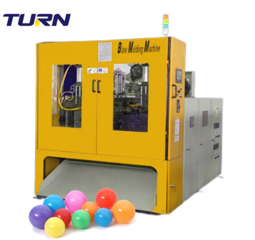 TR-S2 semi-automatic ldpe hdpe pp pe plastic floating ocean sea ball toy blowing molding machine make plastic sea balls