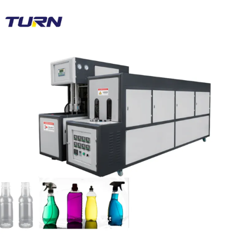 PP Semi- automatic pet plastic bottle blowing blow moulding machine factory price bottle blow moulding